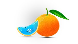 Water Orange Splash Effect - Photoshop Tutorial for Beginners