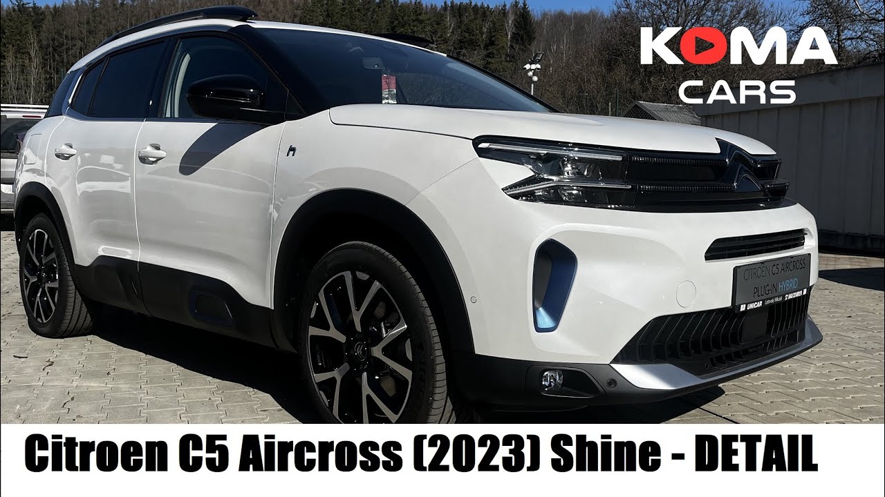 Citroen C5 Aircross SHINE (2023) - detail Walkaround / Interior, Exterior,  Assistants, Multimedia 