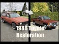1986 Toyota Pickup Restoration