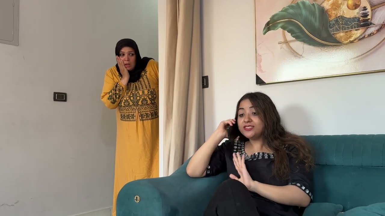 حماتها سمعتها بتكلم شاب على ابنها وتتفق معاه شوفوا عملت فيها اى