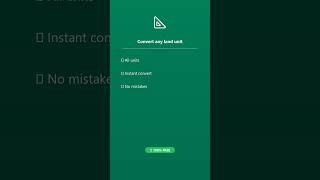 📐 Land Area Calculator — KisanMitra Farming App #Shorts