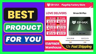 Bmax B6 Plus Mini Pc Intel I3-1000Ng4 Windows 11 Pc 12Gb