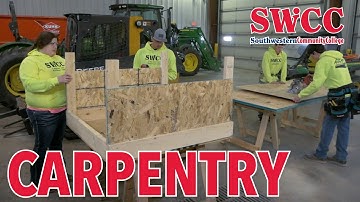 SWCC Carpentry and Building Trades highlight video