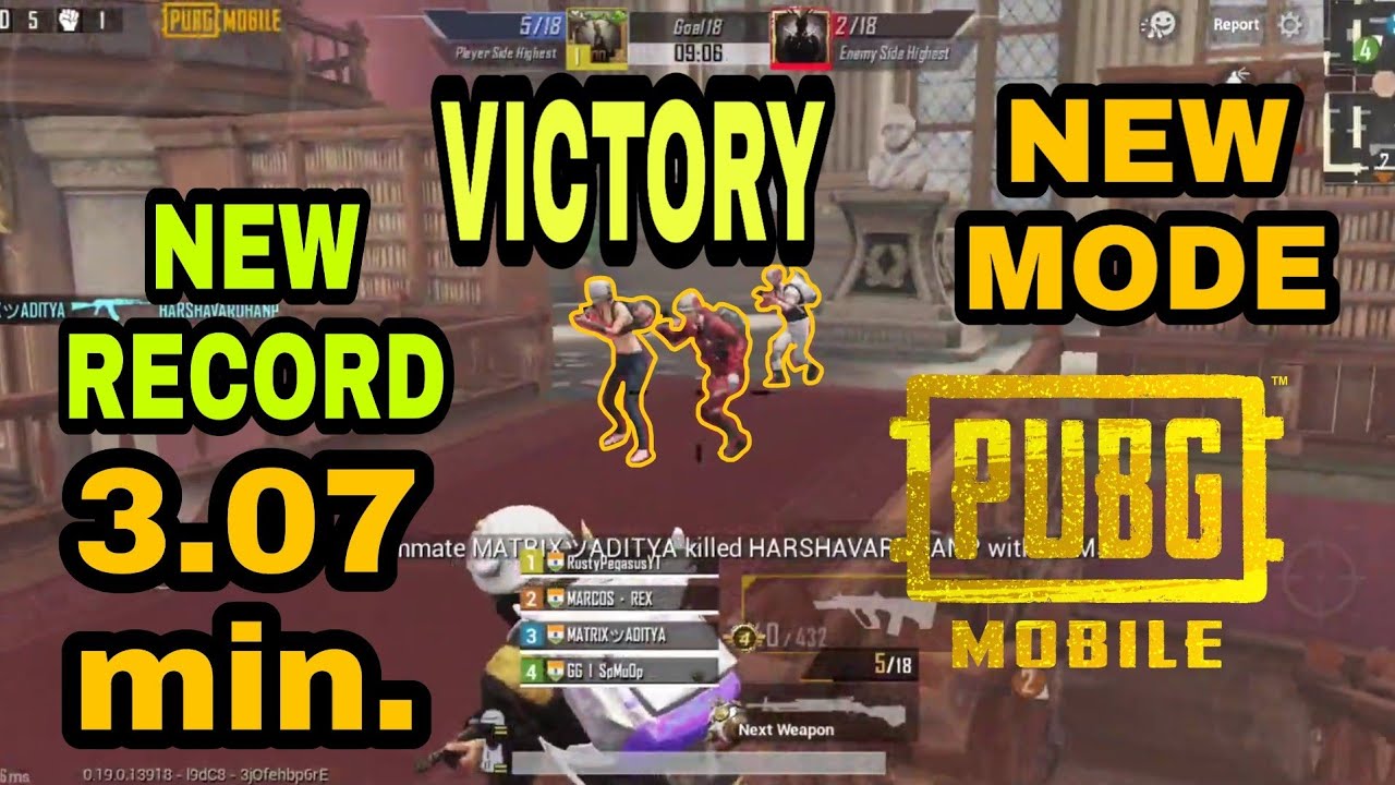 18 Kills in 3.7 Minutes 🔥 | Fastest Victory in Gun Game Mode | New Gun Game Mode Gameplay