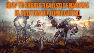 How to create realistic shadows in Photoshop compositing