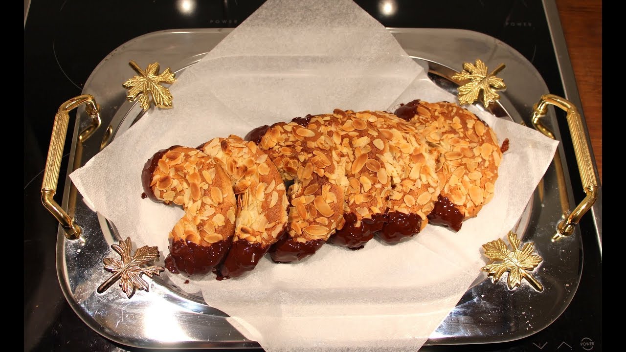 Mandelhörnchen selbst gemacht - YouTube