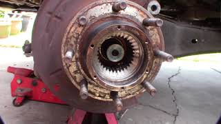 Ford F250 front Axle dust seal install New improved design 4x4