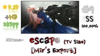 XX:me - escape (TV Size) [Mir's Expert]  HD (SS) #9
