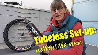 How to set up Tubeless Tyres without the mess!