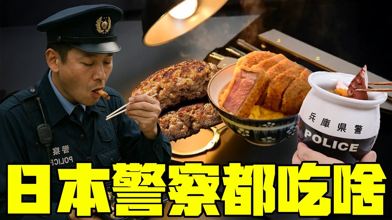 吃腻了美式汉堡肉的日本警察，平常都吃些什么？丨清奇超市