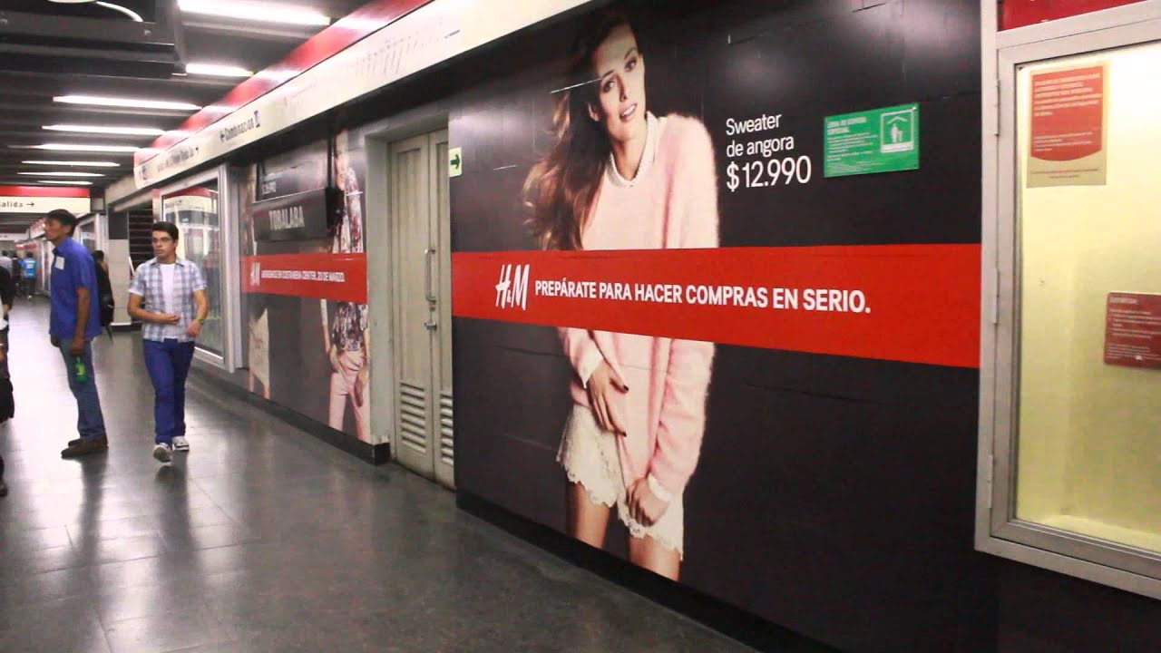 H&M arrives to Chile YouTube