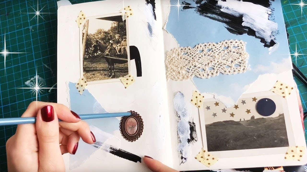 ASMR Art Journal Show and Tell (Whispered)