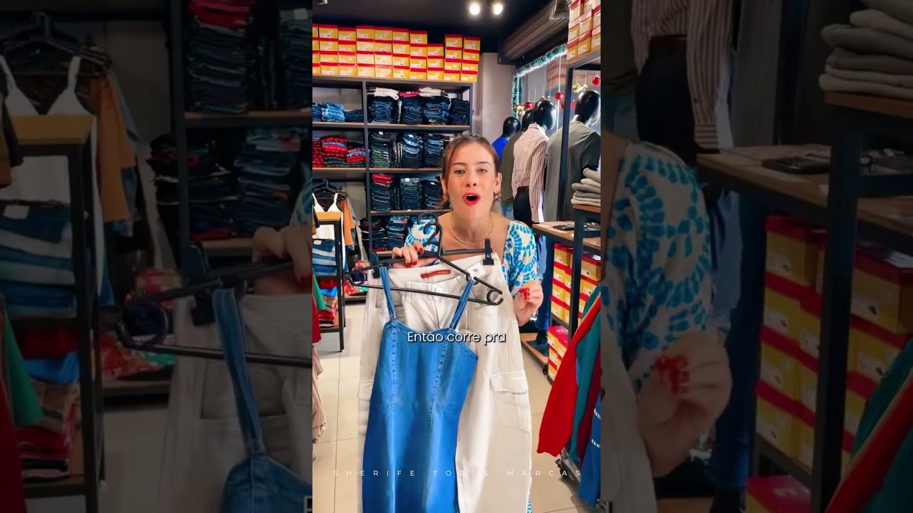 Moda de verdade, variedade e preço justo, é na Sherife Top & Marcas.