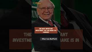 Warren Buffett quote #shorts #quites