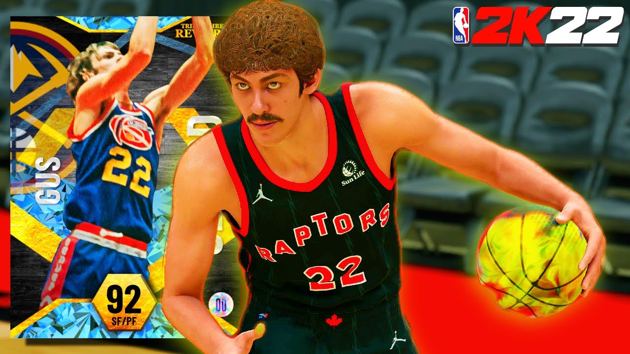 I got DIAMOND GUS GERARD from Triple Threat and he's AMAZING... (NBA 2K22 MyTeam)