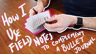 My Field Notes to Bullet Journal system || Why it's a great EDC notebook for logging & time tracking screenshot 5