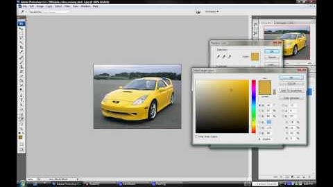 Photoshop Tutorial cs3- Changing car color