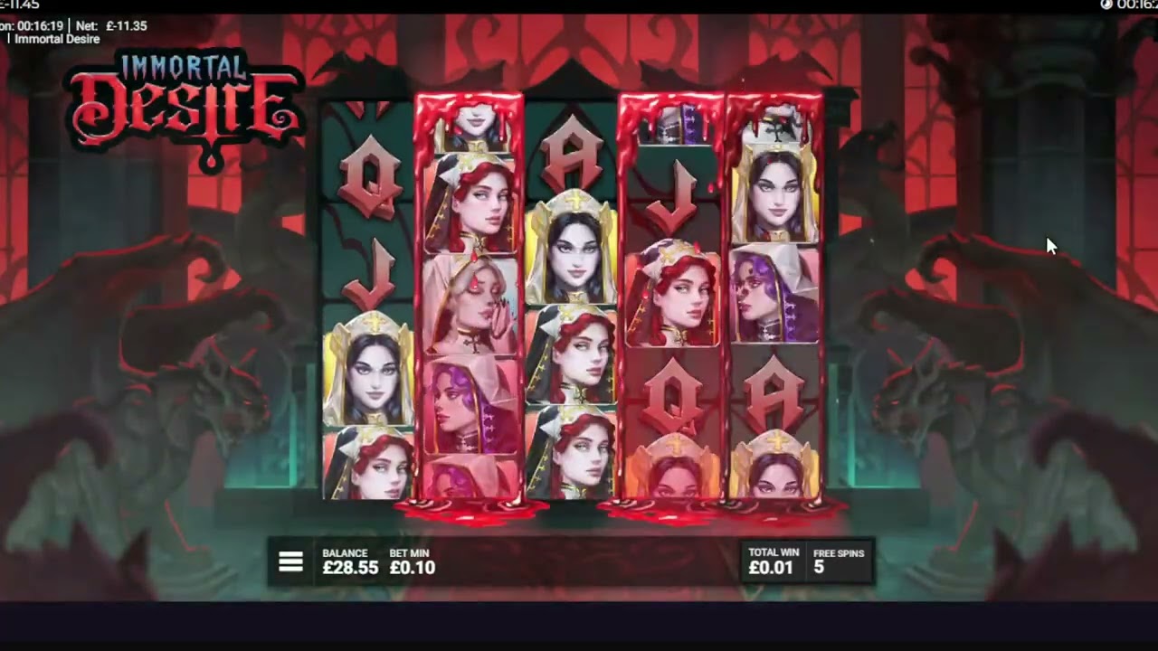 Every Hacksaw Gaming slot bonus episode 47 Immortal Desire