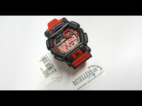 Casio G-Shock GD-400-4 RED - YouTube