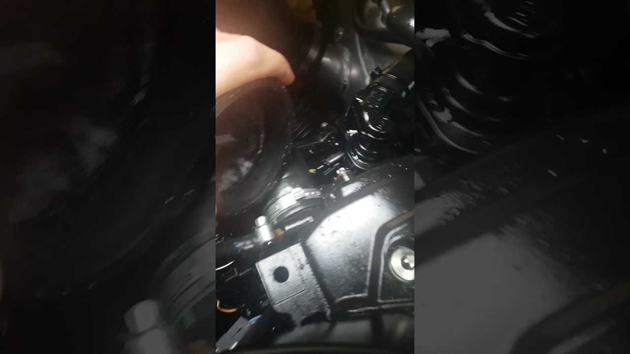 Water leak on intercooler seadoo rxt 260 rs YouTube