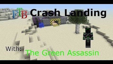 FTB Crash Landing Ep 13   SFM Water, Tree, Dirt & Charcoal Automation