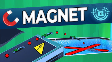 I played TrackMania BUT All Blocks Are Magnetic...