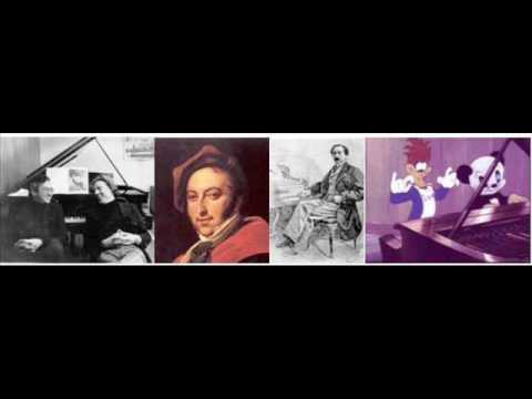 G.Rossini, LMGottschalk, William Tell Overture, piano 4-hands.wmv