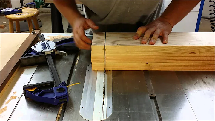 How to Cut Thick Wood on a Table Saw