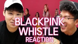 [ENG] BLACKPINK - "WHISTLE" MV Korean Dudes Reaction