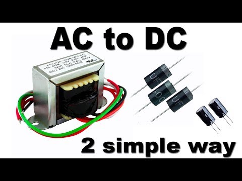 Video: Cum pot converti AC în DC?