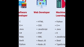 Languages used💻⌨ #youtubeshorts #technology #c #coding #java #python #sql #csharp #ai #ml #c++ #web