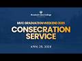 MVC Graduation Weekend 2026 - Consecration Service