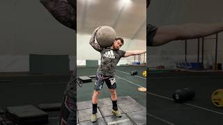 Камень из почки 100 кг. #strongman #силовойэкстрим #strong #icedolotov #backtraining