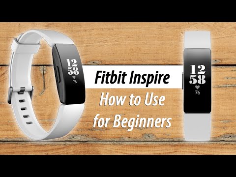 초보자를위한 Fitbit Inspire HR 사용 방법