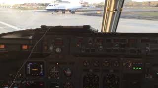 Cockpit spotting ARJ100 at London City, 2015