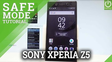 How to Boot Safe Mode in SONY Xperia Z5 - SONY SAFE MODE