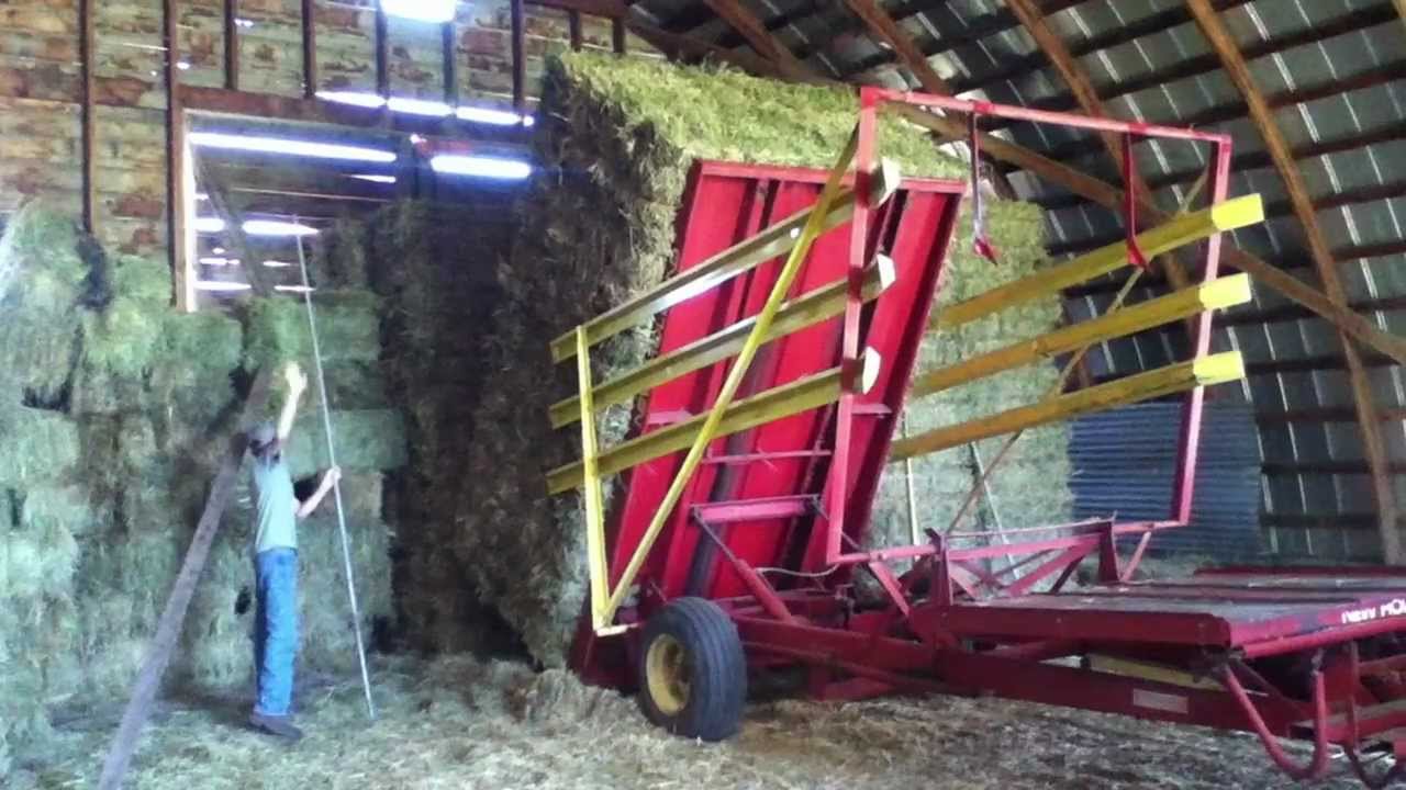 Reisenauer Harrow Bed Unloading Alfalfa YouTube