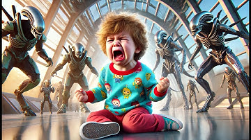 Elke soort bracht zijn eigen roofdier mee - de aarde bracht een peuter met een driftbui mee | HFY...