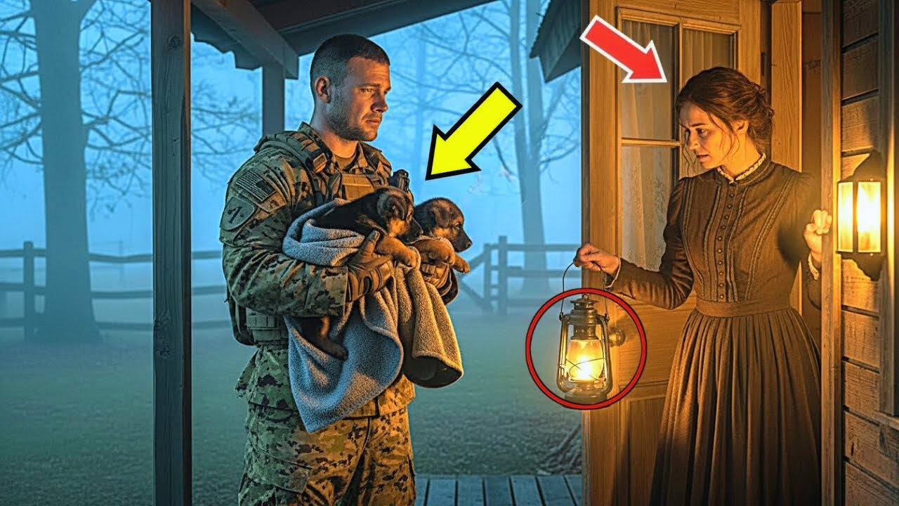 ¿Podemos dormir en el granero, señora? Hace frío”, dijo el marine estadounidense, y su respuesta lo