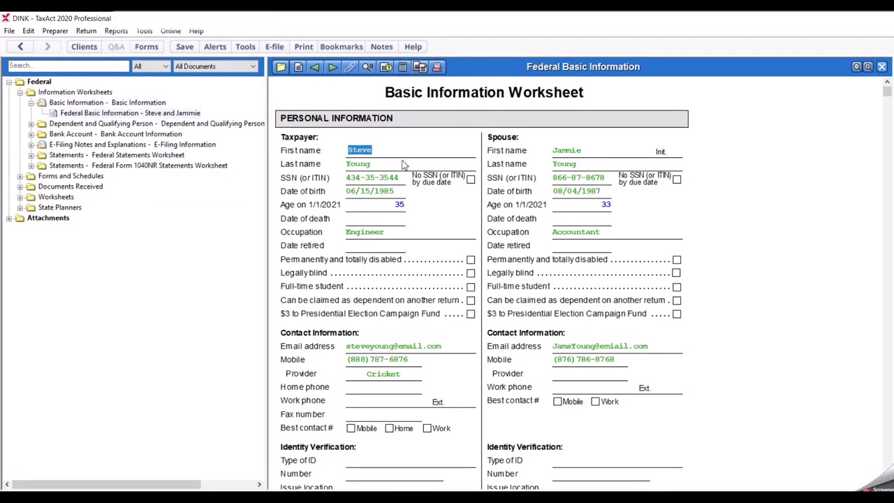 TaxAct Professional New Client Manager Features YouTube Taxact Professional New Client Manager Features Youtube