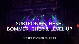 Subtronics, HE$H B2B Bommer, Chee & Level Up | Cyclops Invasion Tour @ The Fillmore (2020)