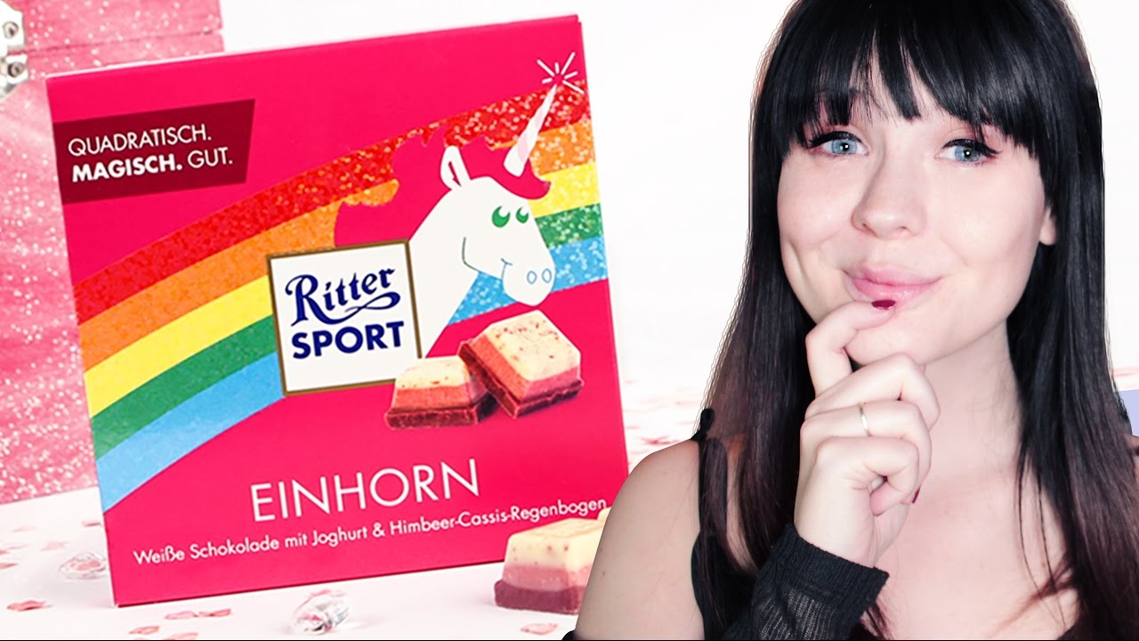 Ritter Sport Berlin Schokolade Selber Machen EINHORN Schokolade von Ritter Sport selber machen! | DIY - YouTube