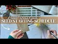 When to plant flower seeds indoors how we create our own seed starting calendar