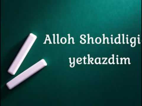 Inshalloh Shahid Tohir Yo Ldosh