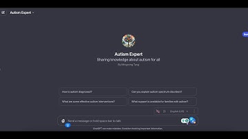 Autism Expert Demo 2