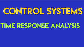 Time Response Analysis/Control Systems/TRB polytechnic EEE ECE/GATE ECE EE/ESE