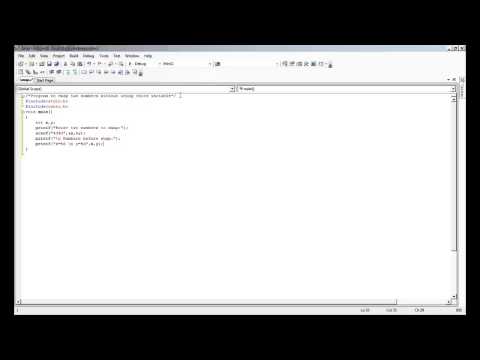 C Program To Swap Two Numbers Without Using Third