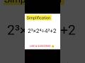 SIMPLIFICATION TRICKS