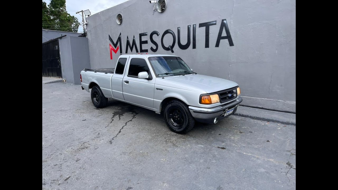 LEILÃO DE VEÍCULOS - FORD RANGER STX 4.0 CS 1997 - PRATA - GASOLINA
