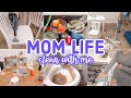 Mom life clean with me  messy house cleaning  cleaning motivation  becky moss